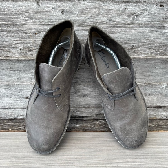 CLARKS Bushacre 2 Casual Chukka Boots / Ms-Sz 10 - Picture 6 of 9